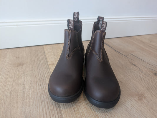 Yabbies Kinderboots aus Leder – Chestnut