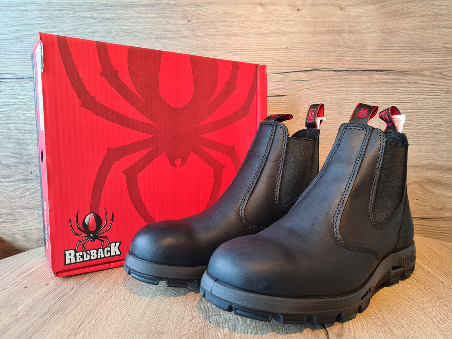 Redback BUSBBK Lederboot - mit Stahlkappe
