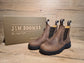 Jim Boomba Chelsea Boots in Dunkelbraun (Vintage)