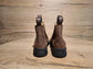 Jim Boomba Chelsea Boots in Dunkelbraun (Vintage)