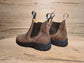 Jim Boomba Chelsea Boots in Dunkelbraun (Vintage)