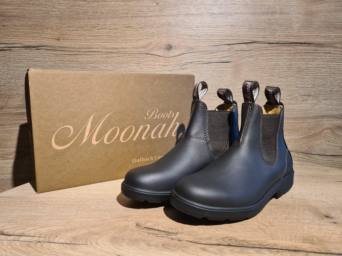 Moonah  Boots Dark Brown Arbeitsschuh