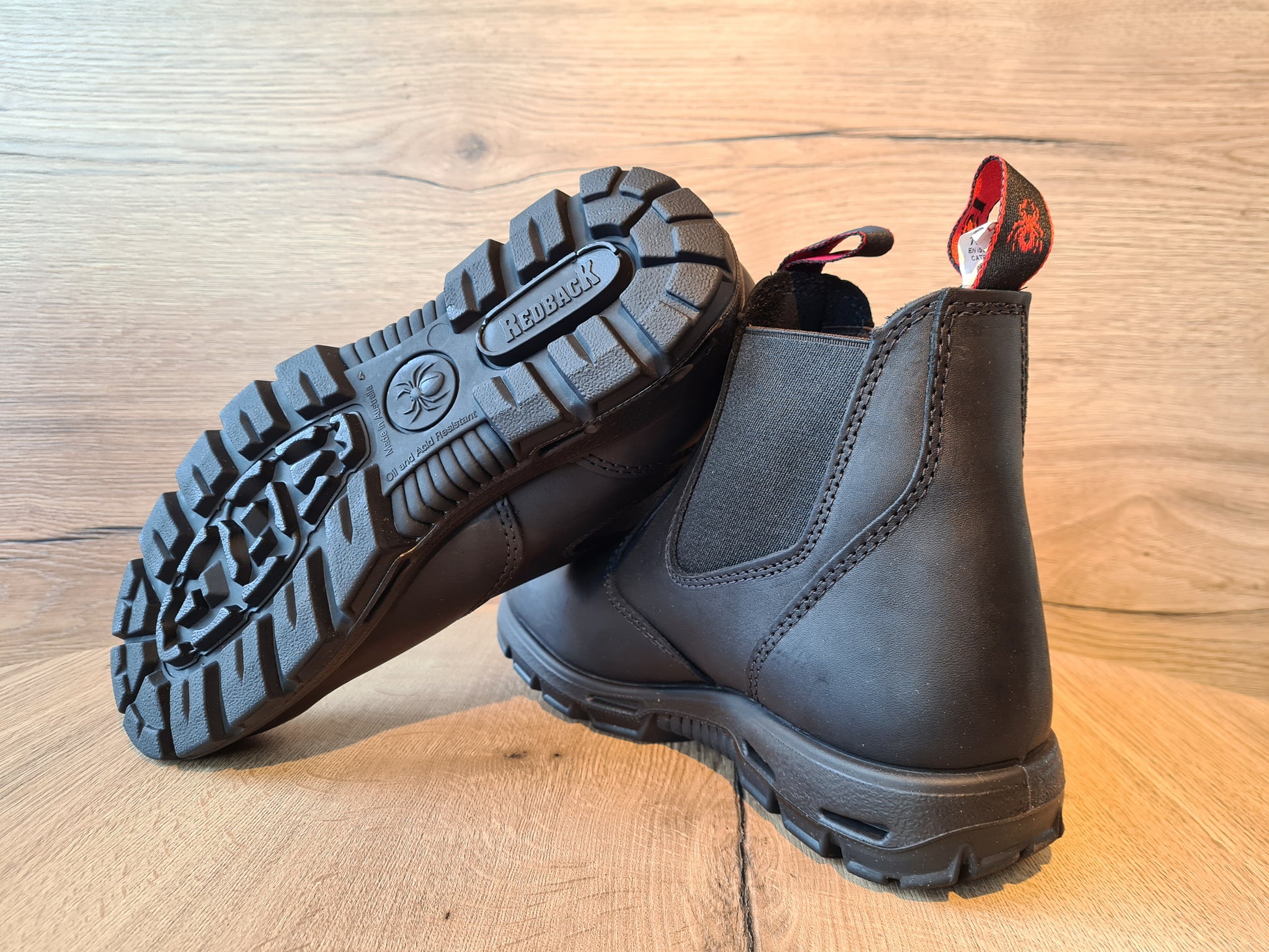 Redback Chelsea Boots Stahlkappe Redback BUSBOK Arbeitsschuh Mit